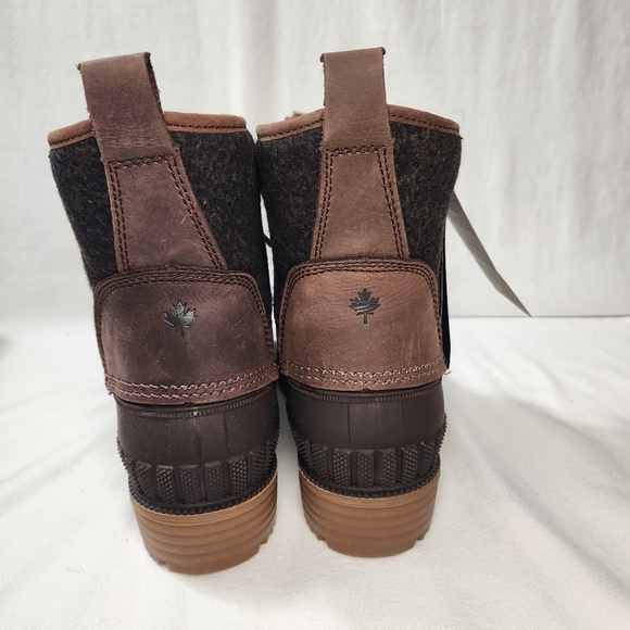 Kamik siennamid dark brown women's boot size 10. New with Tags - Picture 5 of 8